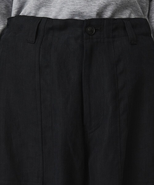 ワイドパンツ パンツ 「数量限定」HEMP SUEDE ファティーグパラシュートPT　｜ＳＥＴＵＰ可能 メンズの画像