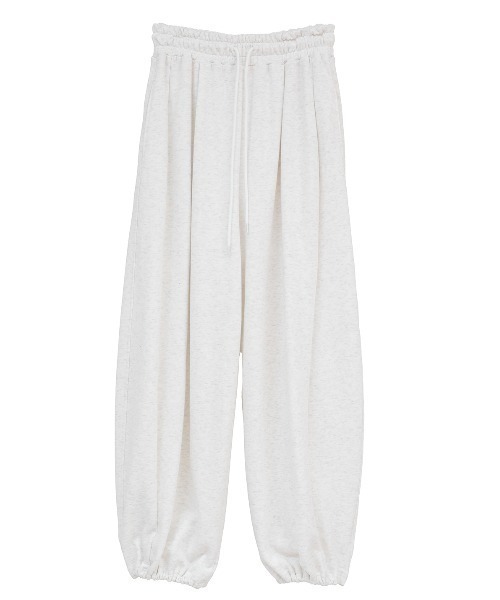 CLANE／ボリュームスウェット LOGO SWEAT TUCK WIDE PANTS｜SKIRT / PANTS(スカート/パンツ)｜CLANE