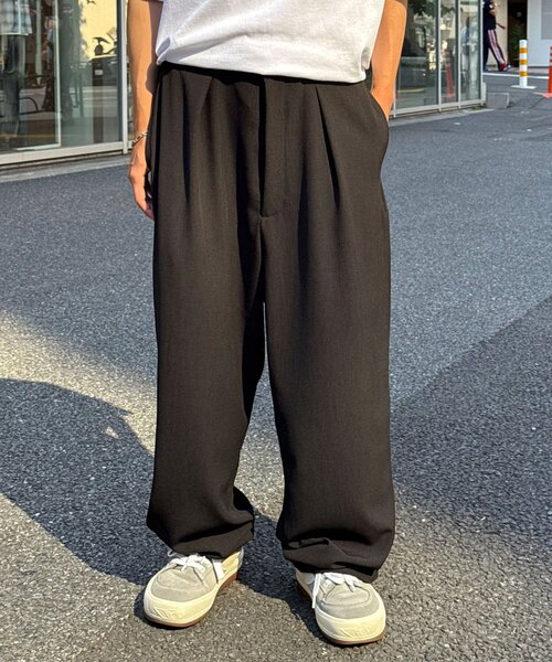 「CIAOPANIC」 パンツ LARGE チャコールグレー メンズ_画像2