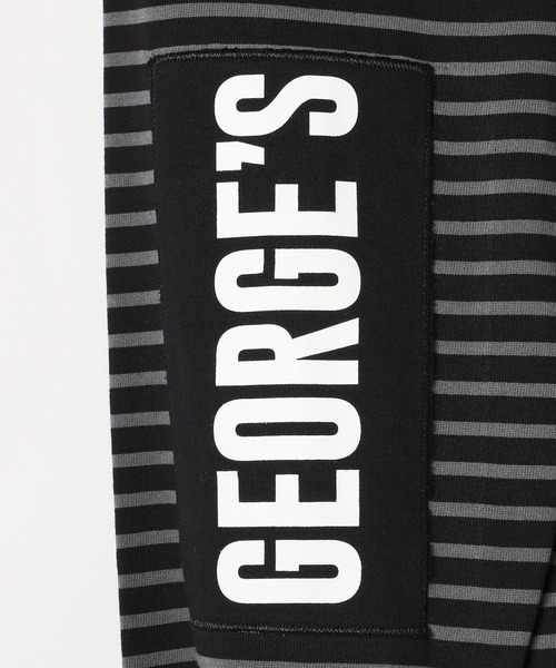 「GEORGE'S」 長袖Tシャツ「Disneyコラボ」 MEDIUM グレー メンズ_画像7