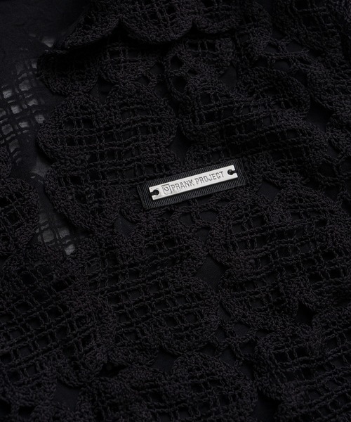 ブラウス シャツ 「2026Summer Pre-Order」スカラップクローバーレーストップ / Scallop Clover Lace Topの画像