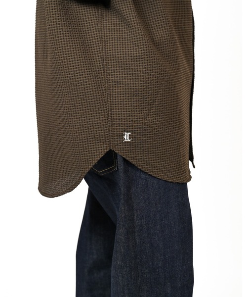 LFYT シャツ ラファイエット - SEERSUCKER BIG SHIRT シャツ LS260201