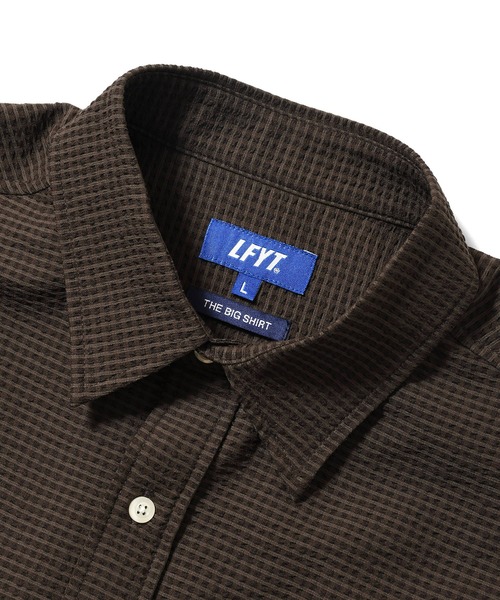 LFYT シャツ ラファイエット - SEERSUCKER BIG SHIRT シャツ LS260201