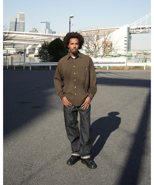 LFYT シャツ ラファイエット - SEERSUCKER BIG SHIRT シャツ LS260201