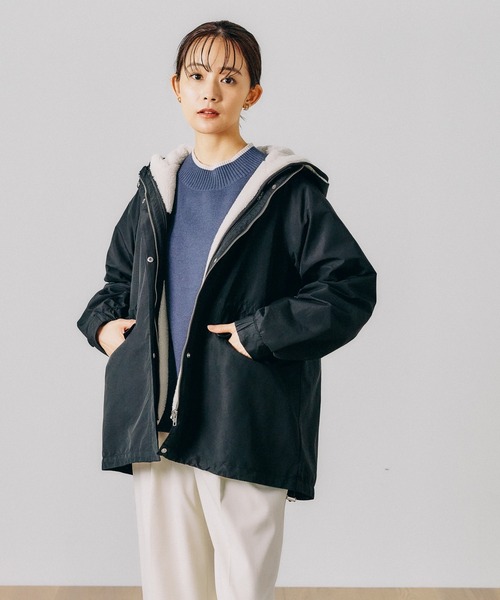 GLOBAL WORK（グローバルワーク） マウンテンパーカー LARGE ネイビー 