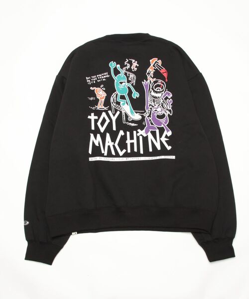 「TOY MACHINE」 スウェットカットソー M グレー メンズ_画像3