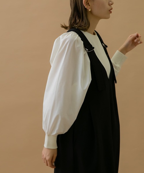 「URBAN RESEARCH Sonny Label」 長袖カットソー FREE グレー レディース_画像3