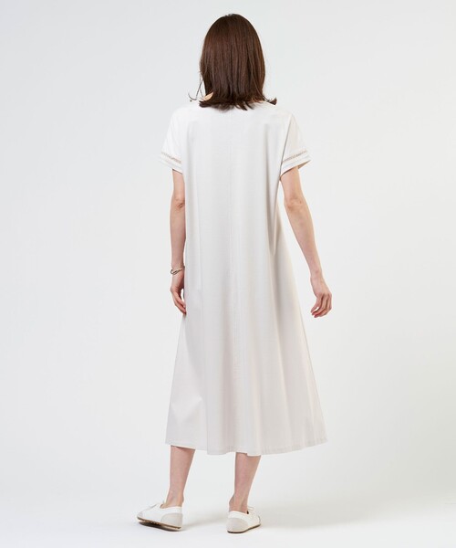J.PRESS（J.プレス） ワンピース 半袖 コットンスムース ワンピース