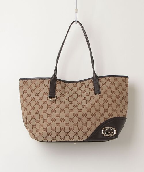 GUCCI(グッチ) ニューブリッド トートバッグ - ブラウン レディース GUCCI(グッチ) ニューブリッド トートバッグ - ブラウン レディース