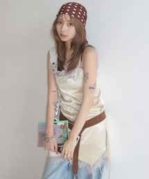 JOSE MOON（ジョゼムーン） キャミソール UP SIDE DOWN LACE CAMISOLE