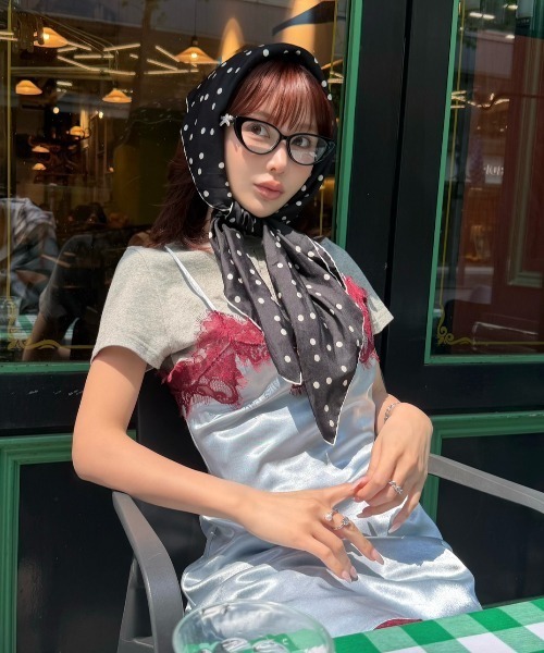 JOSE MOON（ジョゼムーン） キャミソール UP SIDE DOWN LACE CAMISOLE