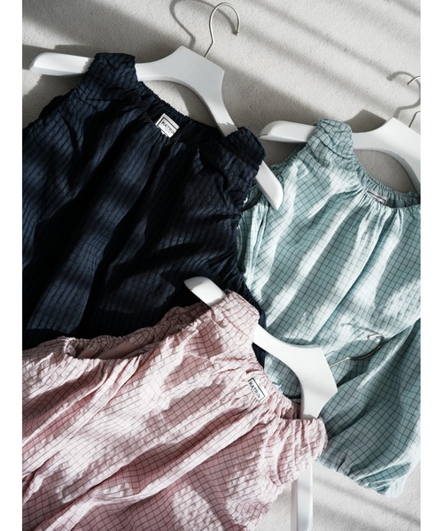 キャミソール drawstring check tops | Katrin TOKYO | 06