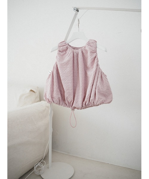 キャミソール drawstring check tops | Katrin TOKYO | 09