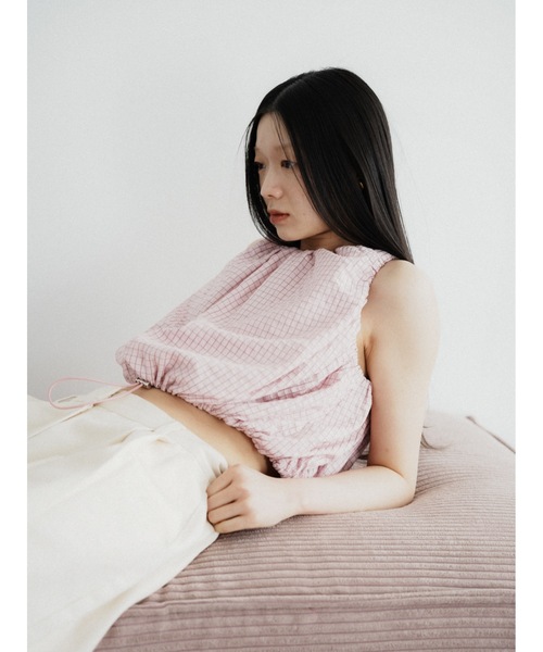 キャミソール drawstring check tops | Katrin TOKYO | 17