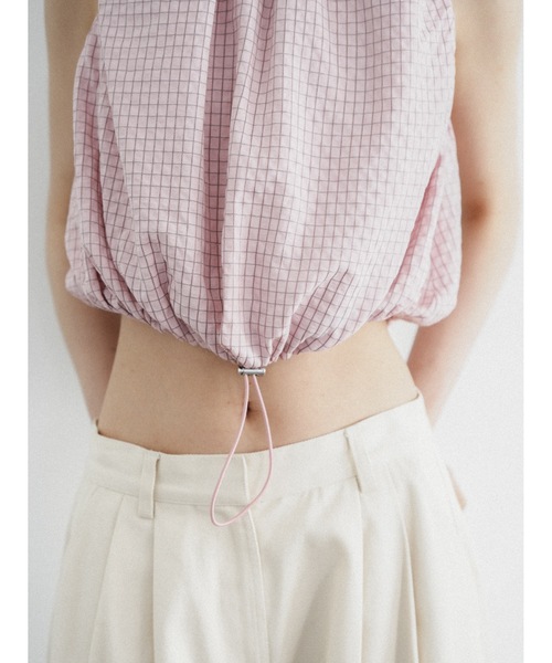 キャミソール drawstring check tops | Katrin TOKYO | 20