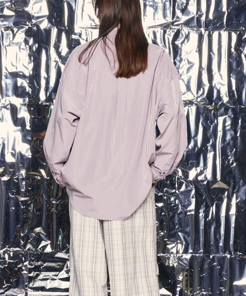 「MAISON SPECIAL」 長袖シャツ 1 ホワイト レディース_画像5