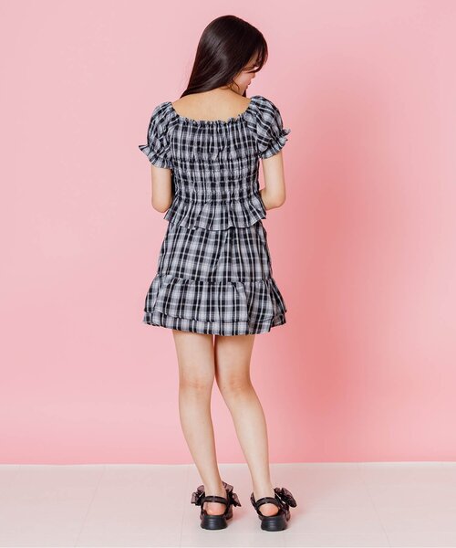 algy（アルジー） セットアップ 2WAYチェックセットアップ キッズ 子供