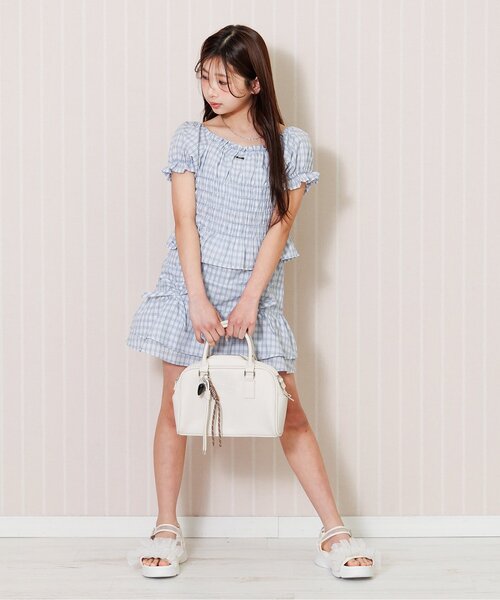 algy（アルジー） セットアップ 2WAYチェックセットアップ キッズ 子供