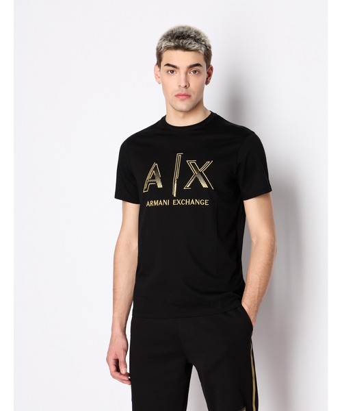 「ARMANI EXCHANGE」 半袖Tシャツ MEDIUM ホワイト メンズ_画像2