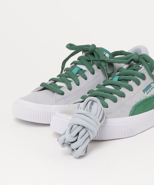 「PUMA」 ローカットスニーカー 23.5cm レッド系その他 レディース_画像2