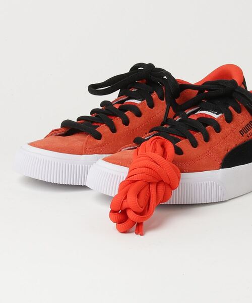 「PUMA」 ローカットスニーカー 23.5cm レッド系その他 レディース_画像5
