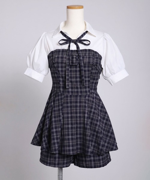「DearMyLoveRose」 セットアップ M-L グレー レディース_画像9