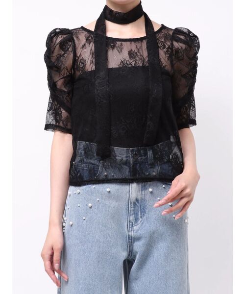 MERCURYDUO（マーキュリーデュオ） tシャツ レーストップス レディース 