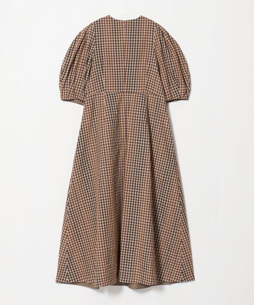 新品タグ付き　ユナイテッドアローズ ギンガムチェック 半袖ワンピース　Sサイズ UNITED ARROWS（ユナイテッドアローズ） ワンピース 半袖 ギンガム