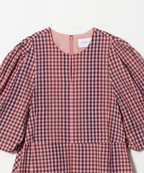UNITED ARROWS（ユナイテッドアローズ） ワンピース 半袖 ギンガム