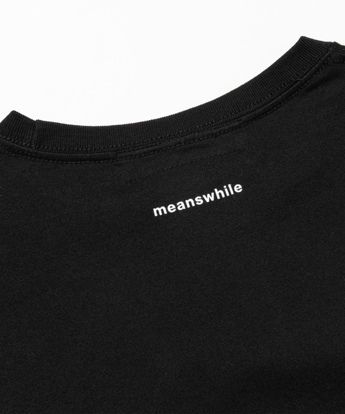 「meanswhile」 半袖Tシャツ 4(XL) ホワイト メンズ_画像5