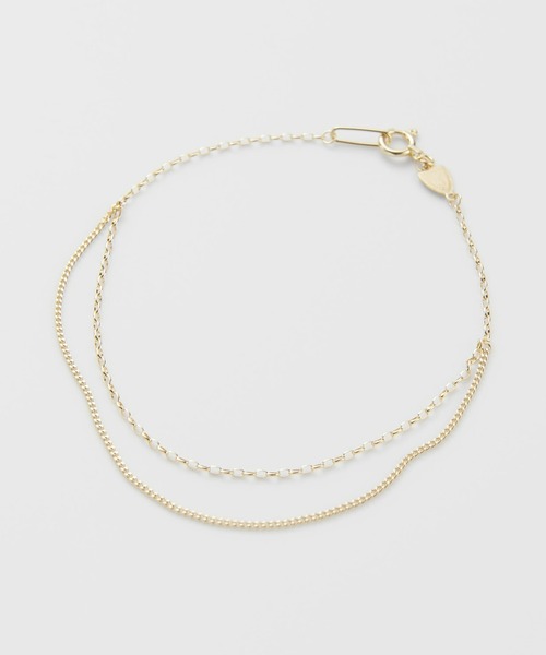 ageteブレスレット シルバーダイヤモンドブレスレット（0.03 ct）｜ブレスレット