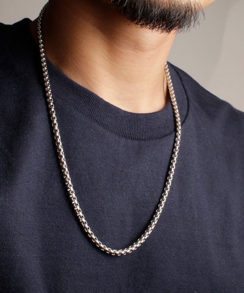 ANCHOR（ファッション） ネックレス 甲丸 ベネチアン メンズ