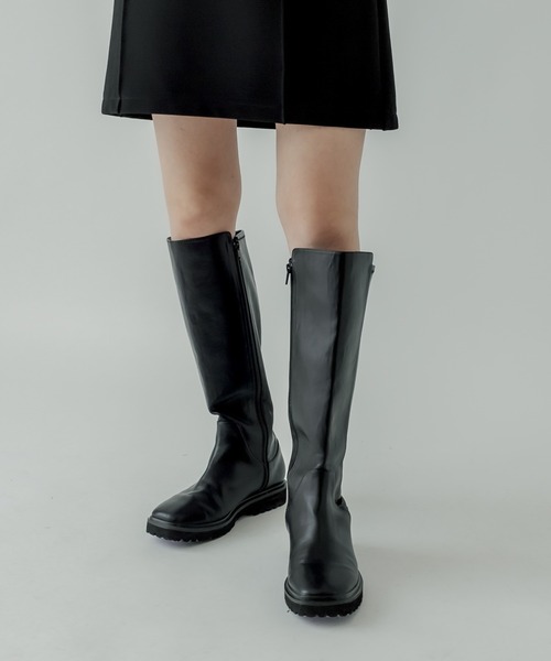 mystic（ミスティック） ブーツ スクエアロングブーツ レディース