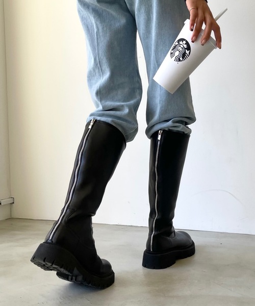 りアイテム ブーツ 通販 Paypayモール バックファスナー厚底ロングブーツ Zozotown Paypayモール店 りアイテム ブーツ 通販 Paypayモール バックファスナー厚底ロングブーツ Zozotown Paypayモール店
