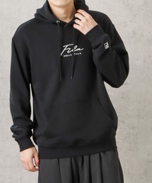 フィラパーカー FILA パーカー フィラ ポケット付き筆記体ロゴプルオーバー
