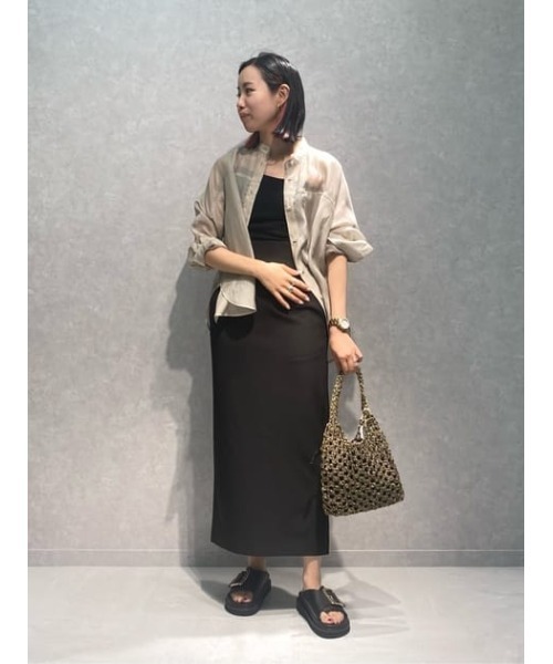Rouge vif Anna ハイウエストサスペンダースカート　38 Rouge vif Anna スカート 「XSサイズ展開」「ロングセラー」ハイ