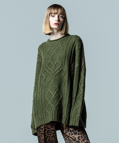 glamb（グラム） セーター ニット It Cable Knit / イットケーブル