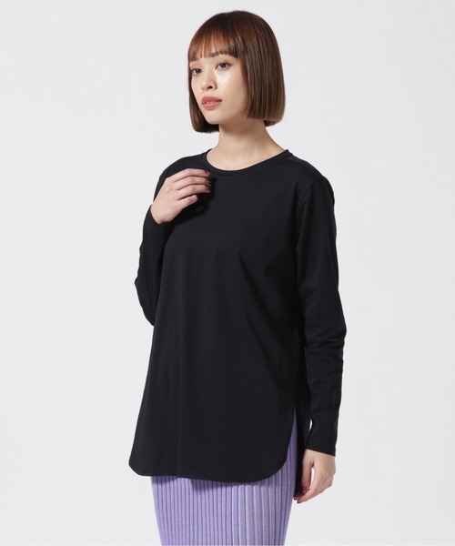 tシャツ DROIT BELLO（ドロイトベロ）裾ラウンドロンＴ２ レディース DROIT BELLO tシャツ BELLO（ドロイトベロ）裾ラウンドロンT2