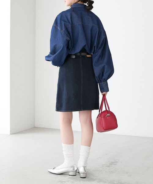 希少♡   Jeans デニムスカート BONLECILL デニムスカート ハイウエストデニムミニスカート