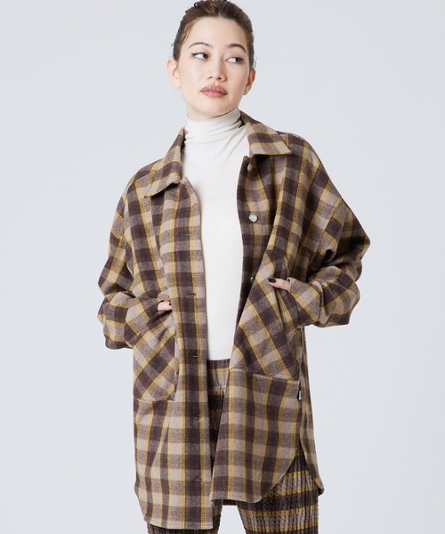 シャツ ブラウス LittleSunnyBite/リトルサニーバイト/Flannel Shirts 
