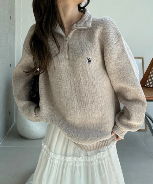U.S. POLO ASSN.（ユーエスポロアッスン） ニット セーター 「累計