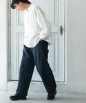 パンツ ちょっぴりワイドな、日常パンツ。 レディースの詳細画像2
