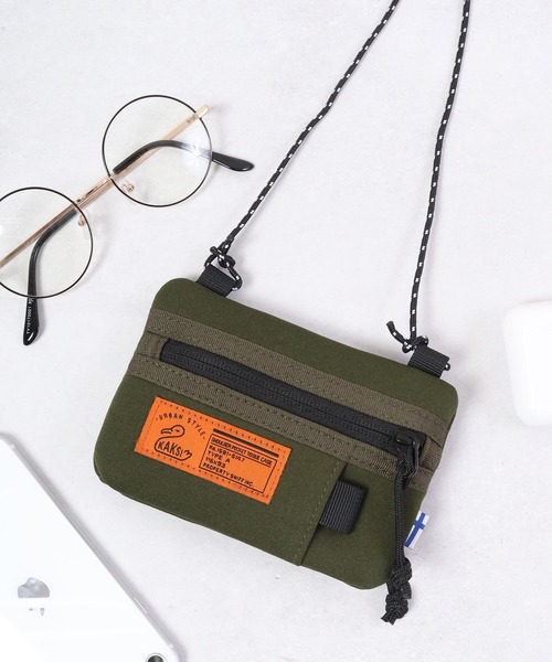 KAKSI（カクシ） ショルダーバッグ ティッシュポケット付きコンパクト