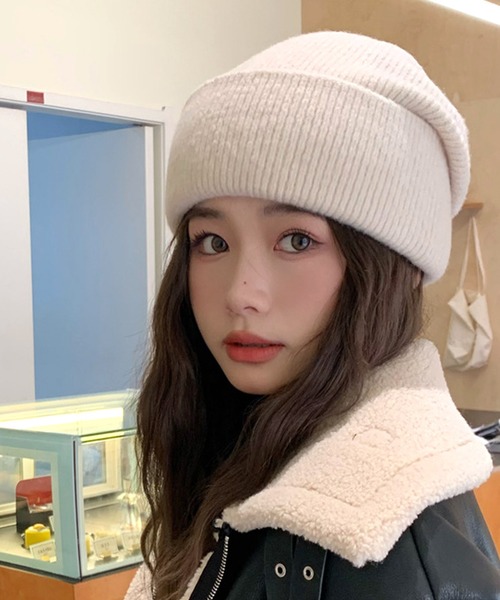 DEMYLEE ニット帽 グレー ERL ニット帽 グレー