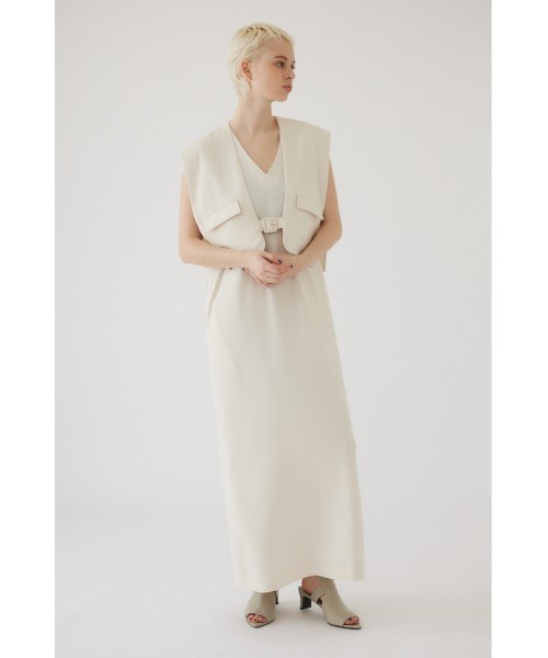 RIM.ARK パーティードレス ワンピース Vest set manish dress ベスト 