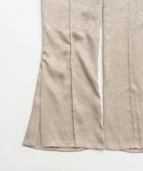 Jersey Stretch Flare Pants/ジャージストレッチフレアパンツ