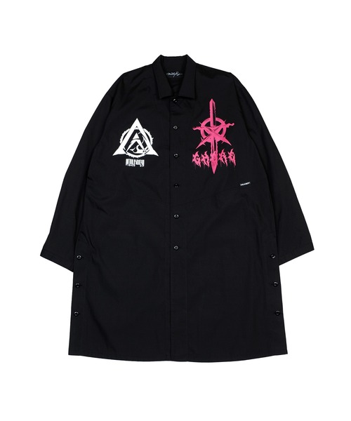 MILKBOY（ミルクボーイ） シャツ ANGEL＆DEMONS ロングシャツ メンズ