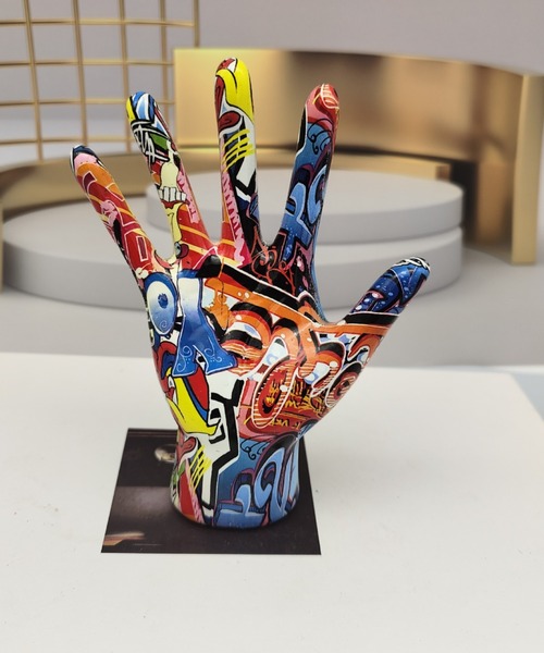 ハンドオブジェ　アンティーク　置物　インテリア　芸術品　パリ ハンドオブジェアンティーク置物インテリア芸術品パリ