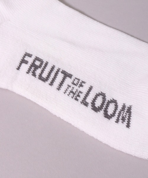 靴下 メンズ (GA)「FRUIT OF THE LOOM」「3足セット」ライン ボーダー クルーソックス｜zozo｜07