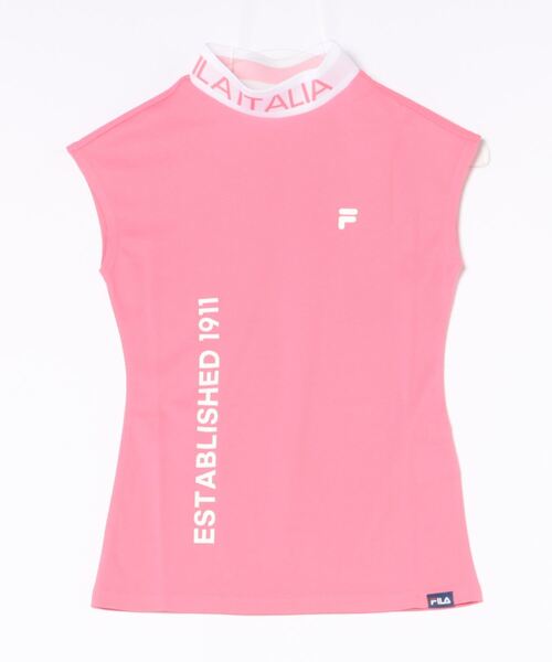 ブラウス シャツ 「FILA GOLF/フィラゴルフ」レディースモックネックシャツ　ゴルフ レディース FILA GOLF ブラウス シャツ 「FILA GOLF/フィラゴルフ